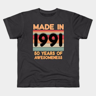 Made In 1991 Kids T-Shirt